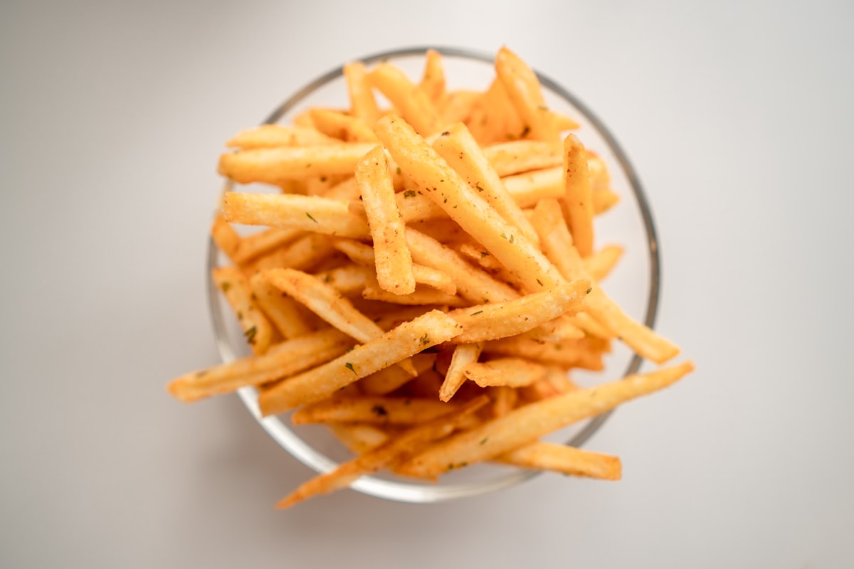 Twister Pommes, frisch aus der Fritteuse